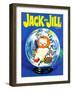 Shake Up a Snowstorm - Jack and Jill, January 1970-Rae Owings-Framed Giclee Print