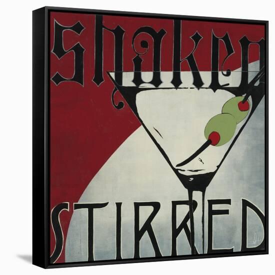 Shaken Stirred-Kc Haxton-Framed Stretched Canvas