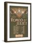 Shakepeare's Sublime Tragedy "Romeo & Juliet" Poster-Lantern Press-Framed Art Print