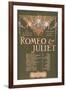 Shakepeare's Sublime Tragedy "Romeo & Juliet" Poster-Lantern Press-Framed Art Print