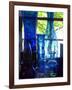 Shaker Blue Glass-Jody Miller-Framed Photographic Print