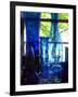 Shaker Blue Glass-Jody Miller-Framed Photographic Print