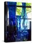 Shaker Blue Glass-Jody Miller-Stretched Canvas