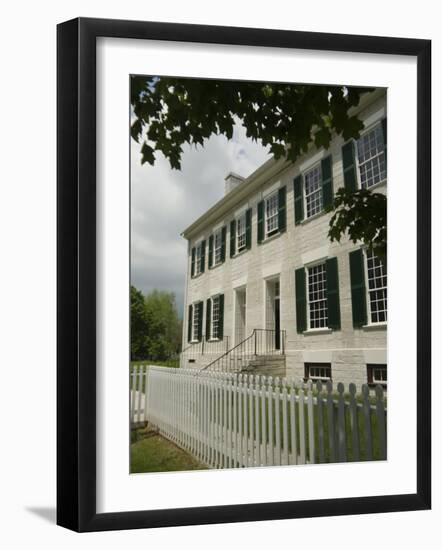 Shaker Village at Pleasant Hill, Lexington, Kentucky, United States of America, North America-Snell Michael-Framed Photographic Print