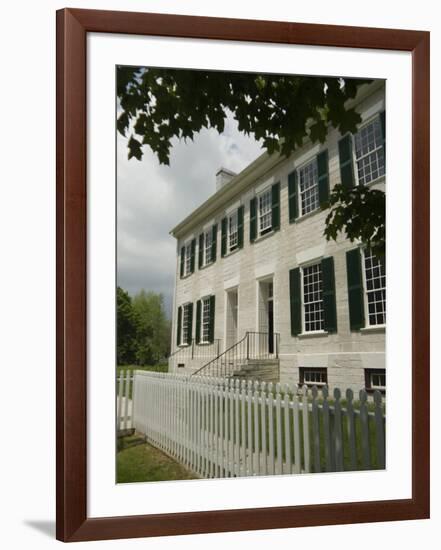 Shaker Village at Pleasant Hill, Lexington, Kentucky, United States of America, North America-Snell Michael-Framed Photographic Print