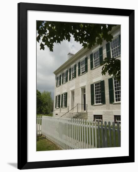 Shaker Village at Pleasant Hill, Lexington, Kentucky, United States of America, North America-Snell Michael-Framed Photographic Print