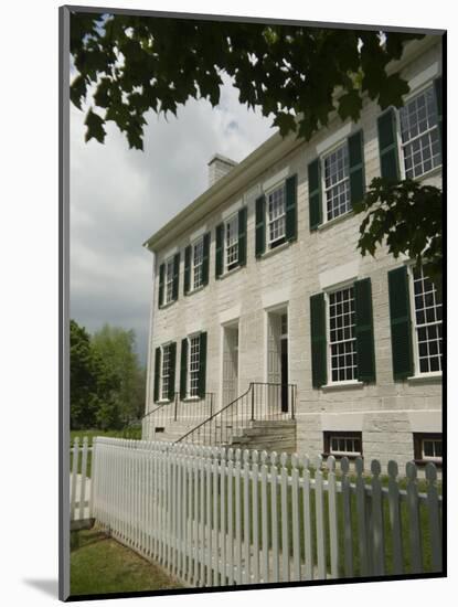 Shaker Village at Pleasant Hill, Lexington, Kentucky, United States of America, North America-Snell Michael-Mounted Photographic Print