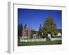 Shaker Village of Hancock, Massachusetts, New England, USA-Rennie Christopher-Framed Photographic Print