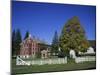 Shaker Village of Hancock, Massachusetts, New England, USA-Rennie Christopher-Mounted Photographic Print