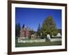 Shaker Village of Hancock, Massachusetts, New England, USA-Rennie Christopher-Framed Photographic Print