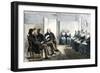 Shakers at a Singing Meeting, Lebanon, New York, 1870s-null-Framed Giclee Print