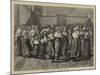 Shakers at Meeting, the Religious Dance-Arthur Boyd Houghton-Mounted Giclee Print