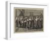 Shakers at Meeting, the Religious Dance-Arthur Boyd Houghton-Framed Giclee Print