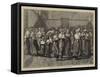 Shakers at Meeting, the Religious Dance-Arthur Boyd Houghton-Framed Stretched Canvas