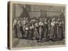 Shakers at Meeting, the Religious Dance-Arthur Boyd Houghton-Stretched Canvas