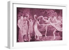 SHAKESPEARE - A MIDSUMMER-William Blake-Framed Giclee Print