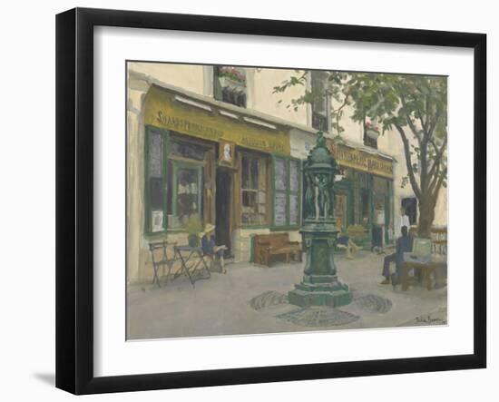 Shakespeare and Co, 2010-Julian Barrow-Framed Giclee Print