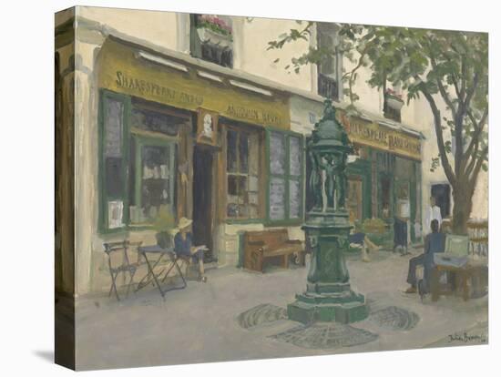 Shakespeare and Co, 2010-Julian Barrow-Stretched Canvas