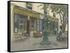 Shakespeare and Co, 2010-Julian Barrow-Framed Stretched Canvas