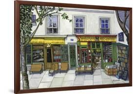 Shakespeare and Company, Paris-Isy Ochoa-Framed Giclee Print