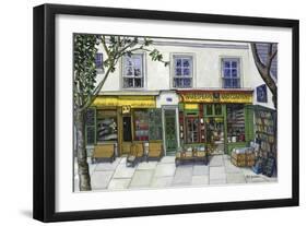 Shakespeare and Company, Paris-Isy Ochoa-Framed Giclee Print