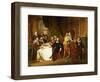 Shakespeare and His Friends at the Mermaid Tavern, 1850-John Faed-Framed Giclee Print