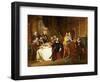 Shakespeare and His Friends at the Mermaid Tavern, 1850-John Faed-Framed Giclee Print