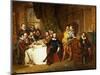 Shakespeare and His Friends at the Mermaid Tavern, 1850-John Faed-Mounted Giclee Print
