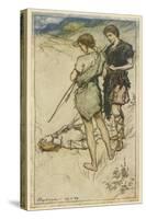 Shakespeare, Cymbeline-Arthur Rackham-Stretched Canvas