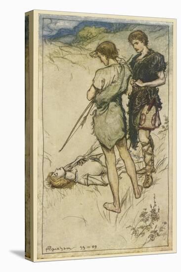 Shakespeare, Cymbeline-Arthur Rackham-Stretched Canvas