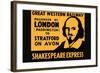 Shakespeare Express-null-Framed Art Print