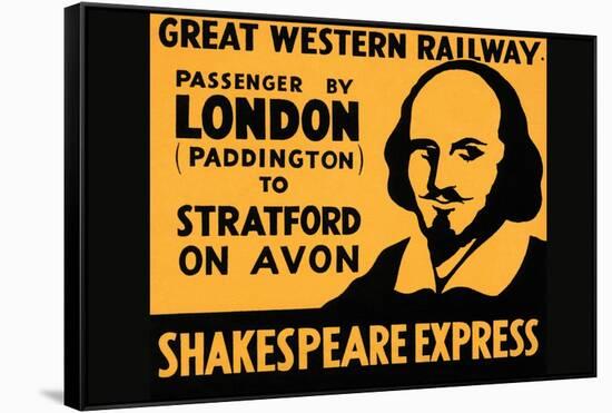 Shakespeare Express-null-Framed Stretched Canvas