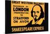 Shakespeare Express-null-Stretched Canvas