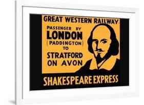 Shakespeare Express-null-Framed Premium Giclee Print