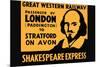 Shakespeare Express-null-Mounted Premium Giclee Print