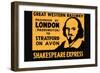 Shakespeare Express-null-Framed Art Print