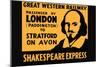 Shakespeare Express-null-Mounted Art Print