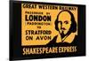 Shakespeare Express-null-Framed Art Print