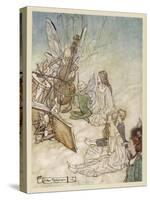 Shakespeare: Fairies-Arthur Rackham-Stretched Canvas