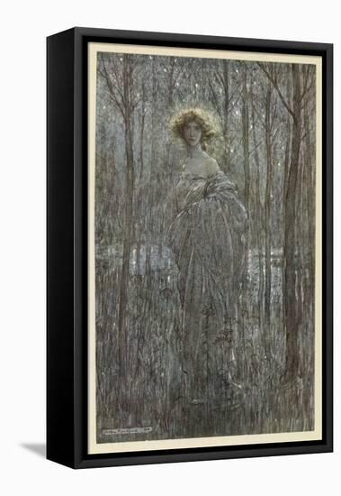 Shakespeare, Helena-Arthur Rackham-Framed Stretched Canvas