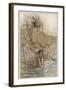 Shakespeare: Hermia-Arthur Rackham-Framed Art Print