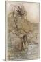 Shakespeare: Hermia-Arthur Rackham-Mounted Art Print