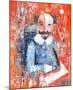 Shakespeare Impasto Protrait-null-Mounted Art Print