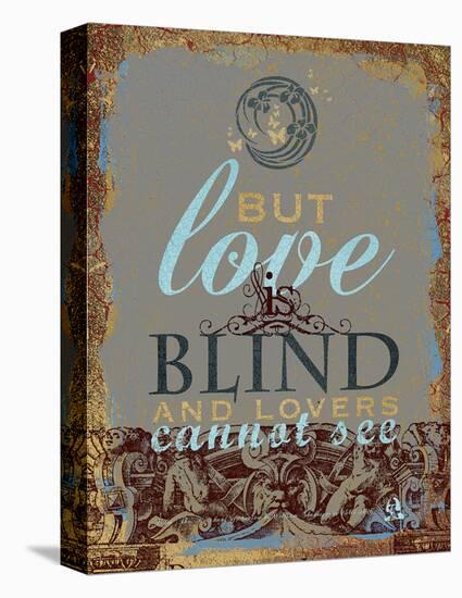 Shakespeare-Love Blind 2-Chris Vest-Stretched Canvas