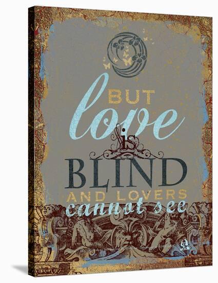 Shakespeare-Love Blind 2-Chris Vest-Stretched Canvas