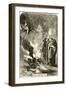 SHAKESPEARE - Macbeth - the three witches-John Gilbert-Framed Giclee Print