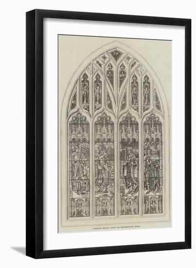 Shakespeare Memorial Window for Stratford-On-Avon Church-null-Framed Giclee Print