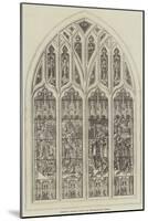 Shakespeare Memorial Window for Stratford-On-Avon Church-null-Mounted Giclee Print