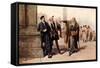 SHAKESPEARE - MERCHANT OF-John Gilbert-Framed Stretched Canvas