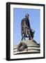 Shakespeare Monument, Stratford-Upon-Avon, Warwickshire, England, United Kingdom, Europe-Stuart Black-Framed Photographic Print